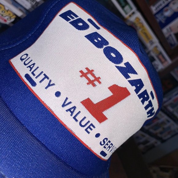 Ed Bozarth #1 Blue Hat - Picture 2 of 6